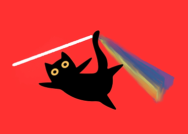 Refraction Prism Spectrum Cat