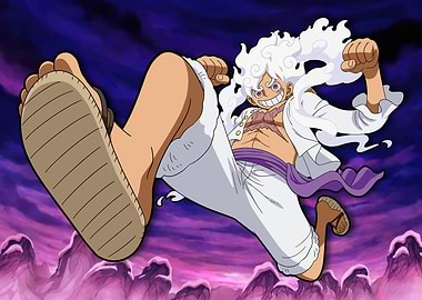 Luffy Unleashed: Gear 5 Power