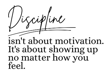 Discipline Motivational Quote