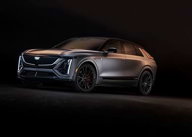 Sleek Gray Cadillac Lyriq Electric SUV