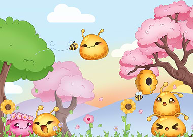 Spring Honey Slimes