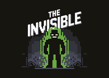 The Invisible Pixel Art