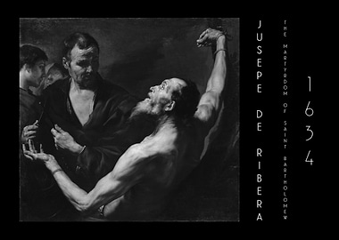 The Martyrdom of Saint Bartholomew, monochromatic version