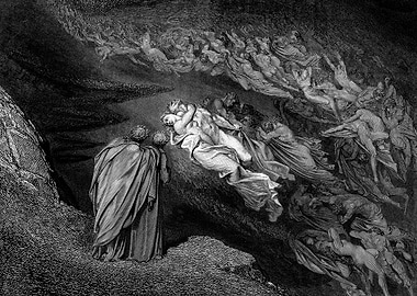 Dante Inferno - Paolo and Francesca