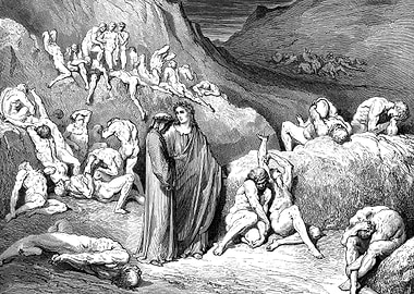 Dante's Inferno Falsifiers and Forgers