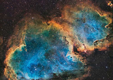 Heart Nebula in Space