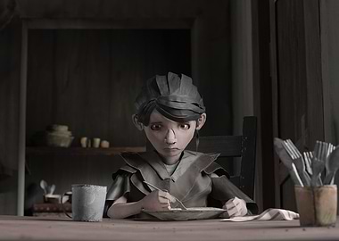 Return to Hairy Hill - Film Still from the Award Winning CG/Stop motion animated short film