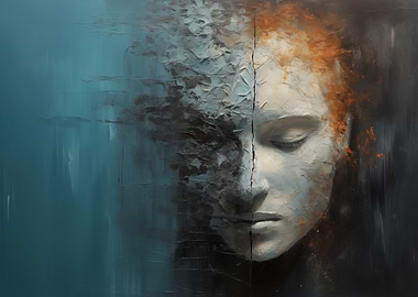 Portrait with Dual Texture