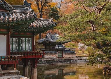 Huwon Secret Garden in Seoul, South Korea