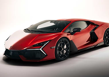 red lamborghini revuelto