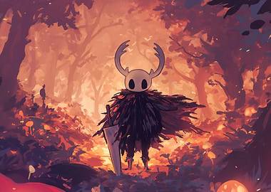 Hollow Knight in Forest