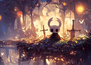Hollow Knight in Forest