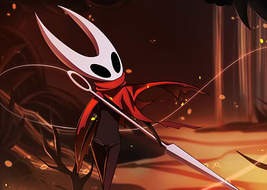 Hornet from Hollow Knight illustration