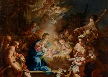 Adoration of the Shepherds Painting