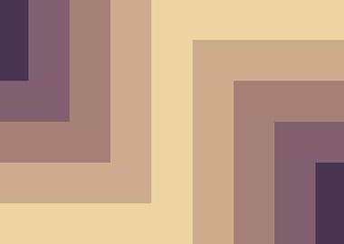 Abstract Geometric Color Block Pattern