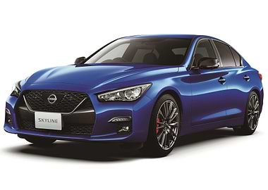 Blue Nissan Skyline Car