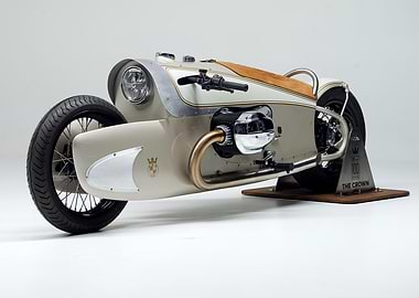 Custom Motorcycle: The Crown