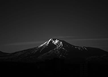 Monochrome Mountain Peak