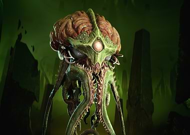 Alien Brain Creature