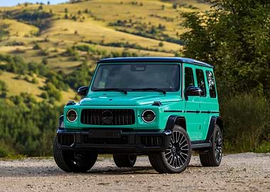 Mint Green Mercedes-AMG G 63