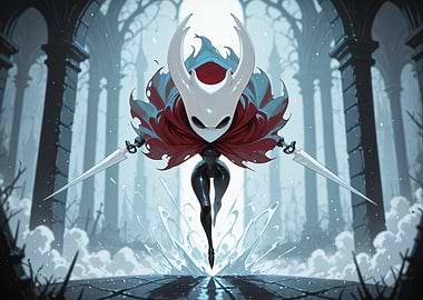 Hollow Knight Character Digital Art