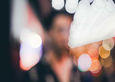 Forgotten: Abstract Bokeh Portrait