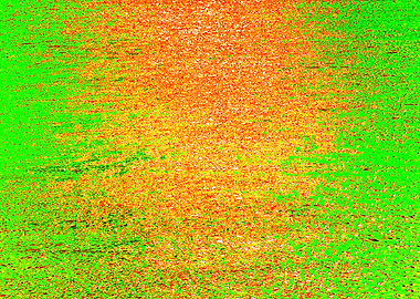 Abstract Green and Orange Texture