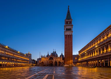 St. Mark's Square at Dusk