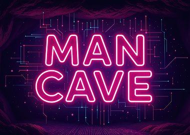 Man Cave Neon Sign