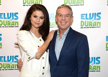 Selena Gomez and Elvis Duran Portrait