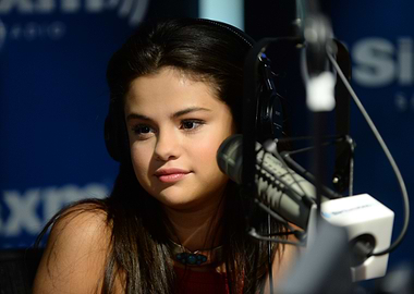 Selena Gomez at SiriusXM Radio