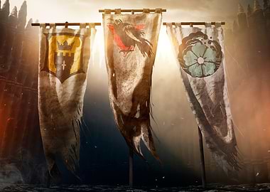 Three Medieval Banners
