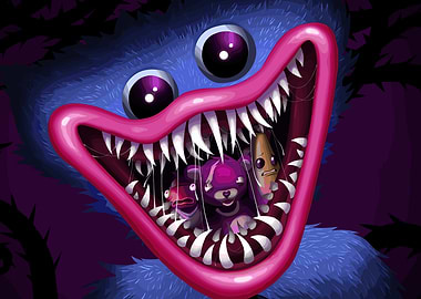 Huggy Wuggy's Mouth with Toys Inside