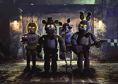 Five Nights at Freddy's Animatronics