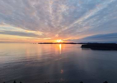 Kodiak Ocean Sunrise Landscape