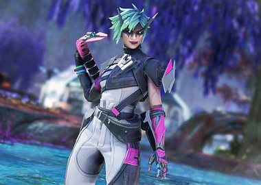 Apex Legends Valkyrie Heirloom Pose