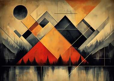 Geometric Echoes of the Mountains