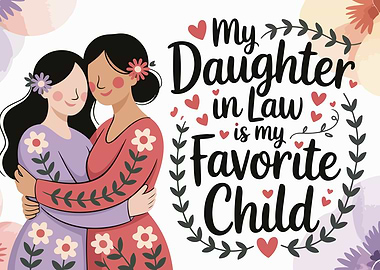 Daughter-in-law appreciation graphic