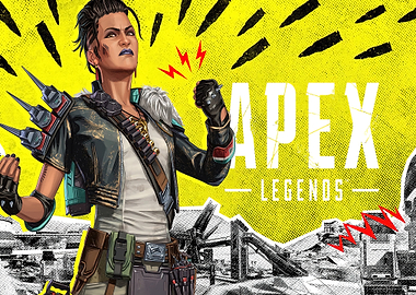 Apex Legends Mad Maggie character art