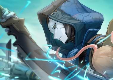 ash apex legends art