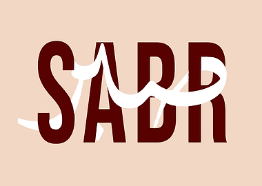 SABR Arabic Calligraphy Typography Art