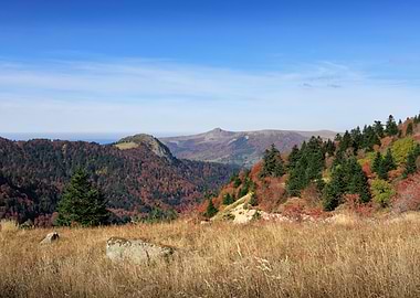 Autumn Mountain Landscape