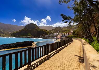 Porto da Cruz, Natural Pools, Madeira Island