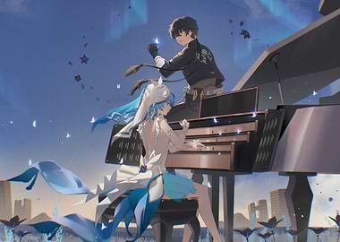 Rover and The Shorekeeper Wuthering Waves