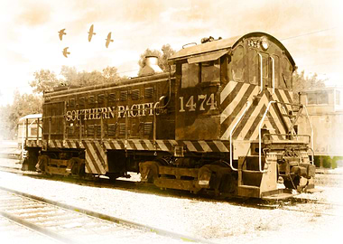 Southern Pacific Locomotive 1474