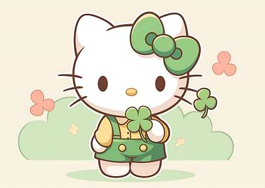 Hello Kitty St. Patrick's Day