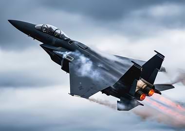 F-15 Eagle in Flight