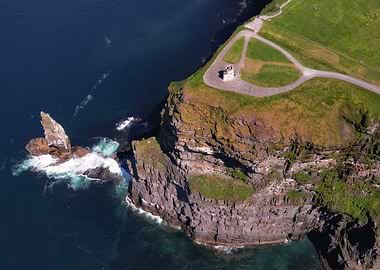 Cliffs of Moher Aerial View