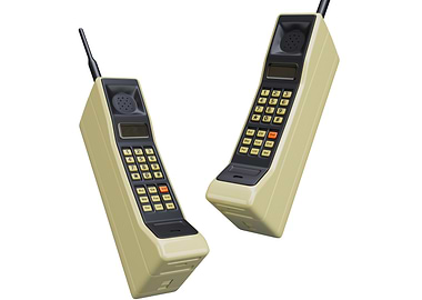 Vintage Brick Cell Phones Motorola DynaTAC 8000X
