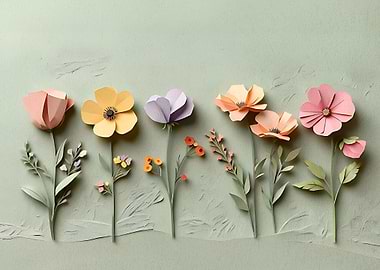 3D Paper Flowers